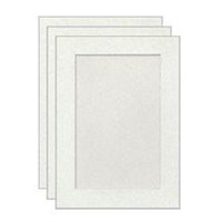 Collector's Gallery Tinted Embossed Indigo Ice Photo Greeting Cards for Your 3.5" x 5" or 4" x 6" Picture, Pack of Three Cards.