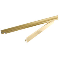 MCS Aluminum Sectional Frame, Two 13" Sections, Black, Requires Another Pack to Have a Four Sided Frame.