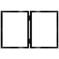 Dennis Daniels Aluminum Double Vertical Frame for Two 4" x 6" Photographs, Color: Copper.