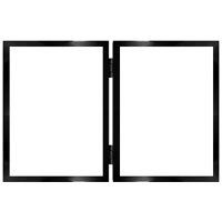 Dennis Daniels Aluminum Double Vertical Frame for Two 5" x 7" Photographs, Color: Copper.
