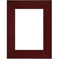 Dennis Daniels Angled Gallery Wood Molding Frame for a 8" x 10" Photograph, Color: White Wash.