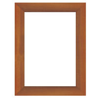 Dennis Daniels Angled Gallery Wood Molding Frame for a 8.5" x 11" Certificate or Photograph, Color: Rosewood.