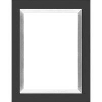 Dennis Daniels Aluminum Inlay Gallery Wood Molding Frame for a 5" x 7" Photograph, Color: Indigo Blue.