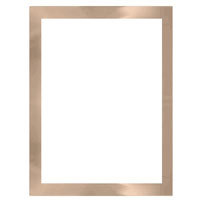 Dennis Daniels Aluminum Singles Frame for a 4" x 6" Photograph, Color: Metallic Blue.