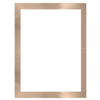 Dennis Daniels Aluminum Singles Frame for a 5" x 7" Photograph, Color: Metallic Blue.