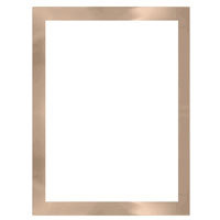 Dennis Daniels Aluminum Singles Frame for a 8" x 10" Photograph, Color: Metallic Blue.