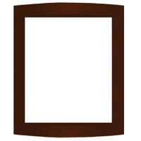 Dennis Daniels Basic Curve Wood Molding Frame for a 4" x 6" Photograph, Color: White Wash.