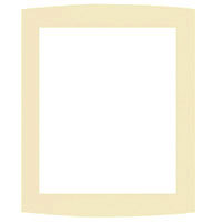 Dennis Daniels Basic Curve Wood Molding Frame for a 5" x 7" Photograph, Color: Ebony Black.