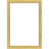Dennis Daniels Beveled Gallery Wood Molding Frame for a 3.5" x 5" Photograph, Color: Green.