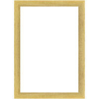 Dennis Daniels Beveled Gallery Wood Molding Frame for an 8.5" x 11" Certificate or Photograph, Color: Green.