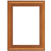Dennis Daniels Contour Gallery Wood Molding Frame for an 11" x 14" Photograph, Color: Natural.