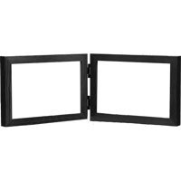 Dennis Daniels Essential Gallery Wood Molding Double Horizontal Frame for Two 6" x 4" Photographs, Color: Cherry.