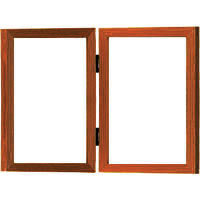 Dennis Daniels Essential Gallery Wood Molding Double Vertical Frame for Two 8" x 10" Photographs, Color: Natural.