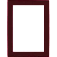 Dennis Daniels Essential Gallery Wood Molding Standard Frame for a 4" x 6" Photograph, Color: Blue.