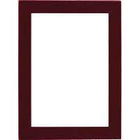 Dennis Daniels Essential Gallery Wood Molding Standard Frame for a 5" x 7" Photograph, Color: Blue.