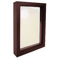 Dennis Daniels Shadow Box Wood Frame for a 5" x 5" Photograph, Color: Mahogany.