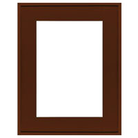 Dennis Daniels Wood Picture Frame with a Step Molding Profile, for a 4" x 6" Photograph, Color: White.