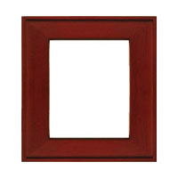 Dennis Daniels Wood Picture Frame with a Step Molding Profile, for a 5" x 5" Photograph, Color: Natural.
