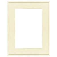 Dennis Daniels Wood Picture Frame with a Step Molding Profile, for a 5" x 7" Photograph, Color: Ebony Black.