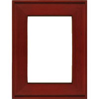 Dennis Daniels Wood Picture Frame with a Step Molding Profile, for a 5" x 7" Photograph, Color: Natural.