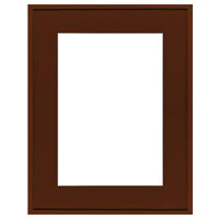 Dennis Daniels Wood Picture Frame with a Step Molding Profile, for a 5" x 7" Photograph, Color: White.