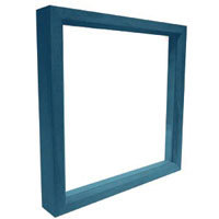 Dennis Daniels Old-Fashioned Photo Corners Wood Frame for a 5" x 7" Photograph, Color: White Wash.