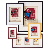 MCS Dakota  Wood Shadow Box Frame for a 8&quot x 10&quot Photograph  Color Walnut