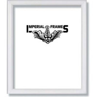 Imperial Frames Regency, Wood Picture Frame for an 8" x 10" Photograph, Color: Black,