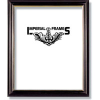 Imperial Frames Regency, Wood Picture Frame for a 10" x 13" Photograph, Color: Black,