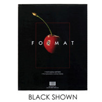 MCS Plastic Format Frame for a 10&quot x 20&quot Photograph  Color White