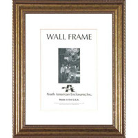 North American Essex, Wood Picture Frame with a 2" Wide Molding, for a 16" x 20" Photograph, Color: Gold,