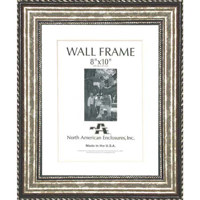 North American Cavalier, Wood Picture Frame with a 1n" Wide Molding, for an 8" x 10" Photograph, Color: Gold,