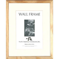 North American Cavalier, Wood Picture Frame with a 1&frac12;" Wide Molding, for an 11" x 14" Photograph, Color: Pecan/Black,