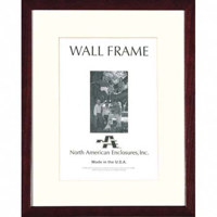 North American Regal, Wood Picture Frame with a n" Wide Molding, for an 11" x 14" Photograph, Color: Black,
