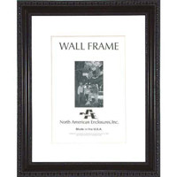 North American Luxor, Wood Picture Frame with a 2" Wide Molding, for an 11" x 14" Photograph, Color: White,