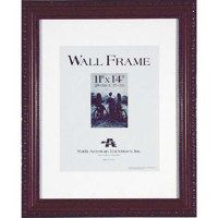 North American Essex, Wood Picture Frame with a 1-3/8" Wide Molding, for an 11" x 14" Photograph, Color: Black,