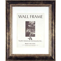 Imperial Frames Elite, Wood Picture Frame for a 16" x 20" Photograph, Color: Gold with Gold Rope Border