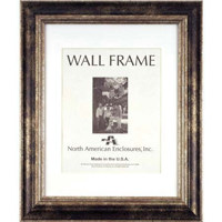 Imperial Frames Elite, Wood Picture Frame for a 8" x 10" Photograph, Color: Gold with Dark Gold Accents