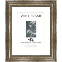North American Harper, Wood Picture Frame with a 2" Wide Molding, for an 11" x 14" Photograph, Color: Chocolate,