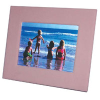 Pictronic Illuminated Flat Screen Photo Frame for a 5" x 7" Picture, Glass & Metal