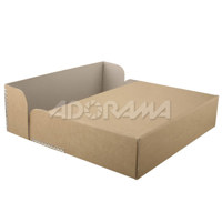 Adorama Archival Plastic Storage Binder Box with 3 'O'-Rings, Color: Grey