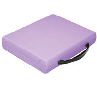 Print File Archival Workbox  3 Ring Binder Box with a Carry Handle  2-1 2&quot Deep  1.5&quot D-ring  Grape