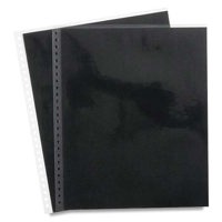 Archivalware 4" x 5" Archival Polypropylene Sleeves, Holds a Single 4x5 Frame, Pack of 200, Frosted, Open Flap.