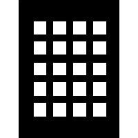 Adorama Pre-Vu Slide Mat, 8.5"x11" Presentation Board with Twelve 35mm Pockets.