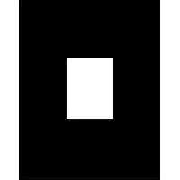 Adorama Black Trans-Mat, 11"x14" Slide Presentation Board with Nine 2"x 2" Openings.