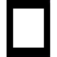 Adorama Black Trans-Mat, 11"x14" Slide Presentation Board with One 7"x 9" Opening.