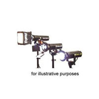 Frezzi MA18 PT Mini Sun Gun HMI Video Light with 18 Watt HMI Bulb  DC Powered