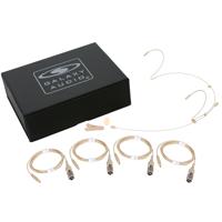 Galaxy Audio HSM4 Dual Ear Omni-Directional Headset Mic with 4x Audio-Technica Gen 2 Cables, Beige
Galaxy Audio HSM4 Dual Ear Omni-Directional Headset Mic with 4x Audio-Technica Gen 2 Cables, Beige