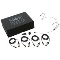 Galaxy Audio HSM4 Dual Ear Omni-Directional Headset Mic with 4x Audio-Technica Gen 1 Cables, Black
Galaxy Audio HSM4 Dual Ear Omni-Directional Headset Mic with 4x Audio-Technica Gen 1 Cables, Black