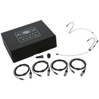 Galaxy Audio HSM4 Dual Ear Omni-Directional Headset Mic with 4x Audio-Technica Gen 2 Cables, Black
Galaxy Audio HSM4 Dual Ear Omni-Directional Headset Mic with 4x Audio-Technica Gen 2 Cables, Black